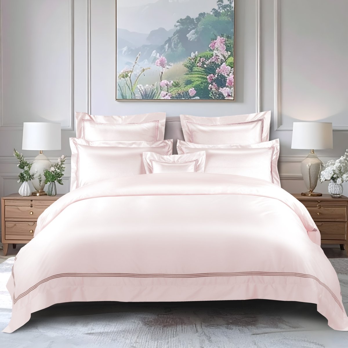 Deluxe Wrinkle Clear Anti - mite Bedding (292245) - Natural Home