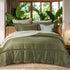 Deluxe Wrinkle Clear Anti - mite Bedding - Olive Green (292440) - Natural Home