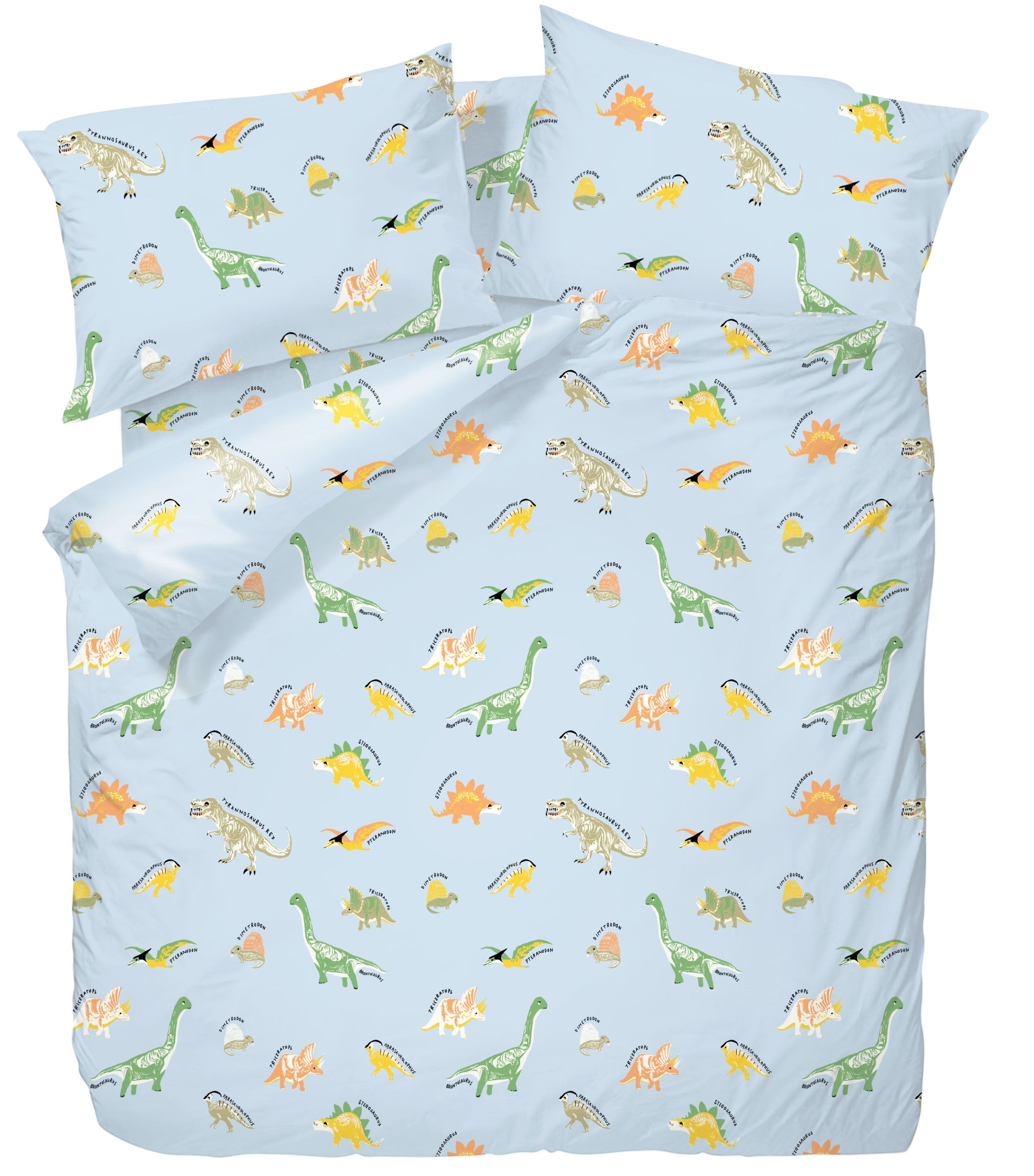 Frattini 100% Cotton Animal Patterns (012235) - Bedset - Natural Home