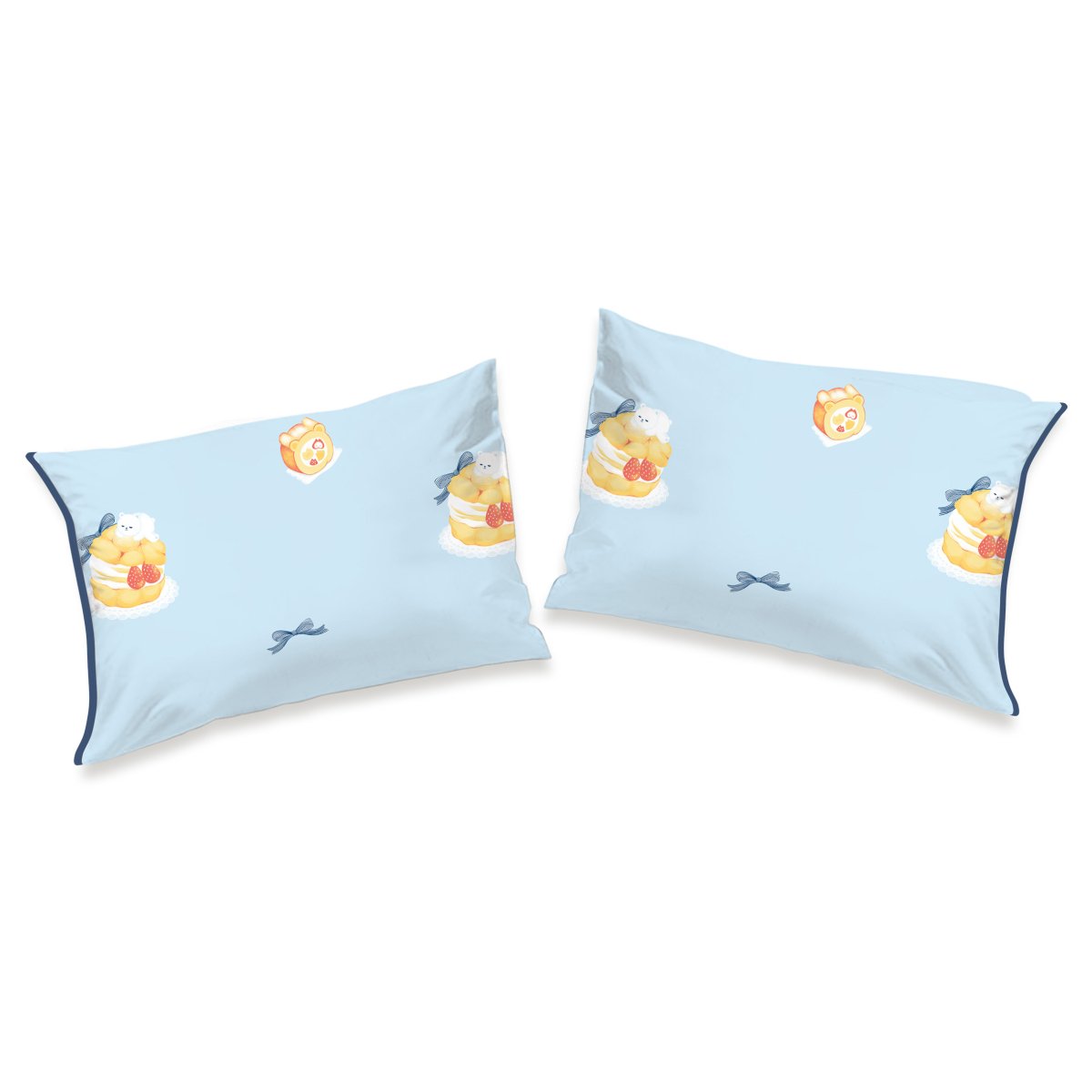 MALLOW Ultra-Soft 100% Cotton Bedding - Polar Bear Café (132549)