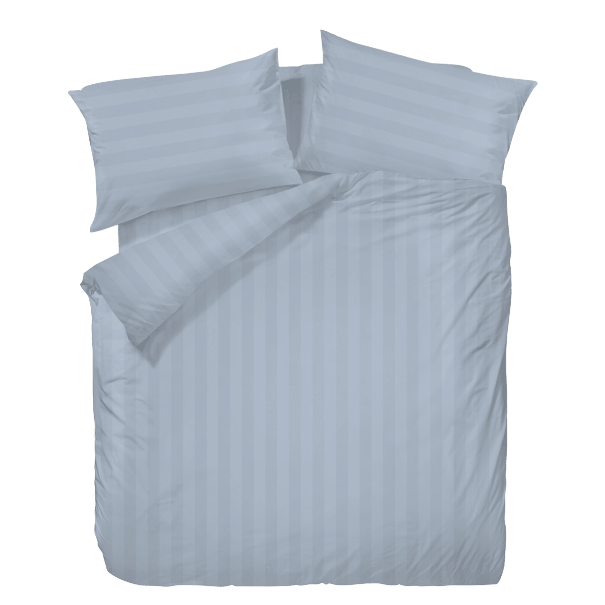 Wrinkle Clear Cotton Anti-mite Plain Color Bedding - Pearl Blue (062606)