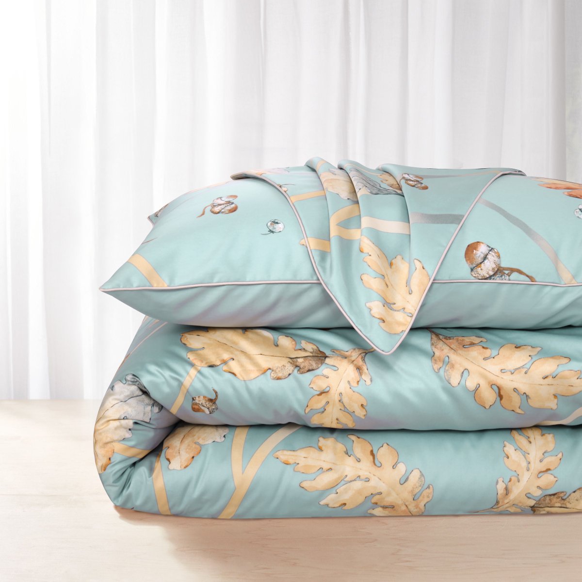 Wrinkle Clear Cotton Anti - mite Bedding (062238) - Natural Home