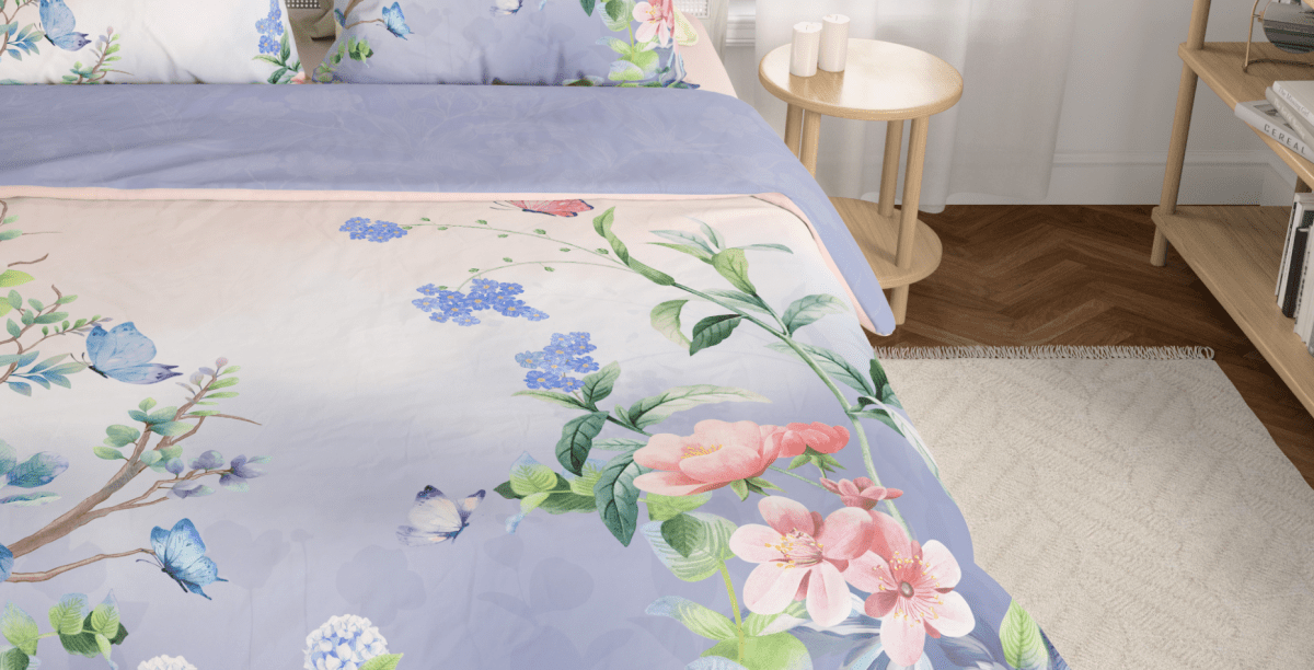 Wrinkle Clear Cotton Anti - mite Bedding (062504) - Natural Home