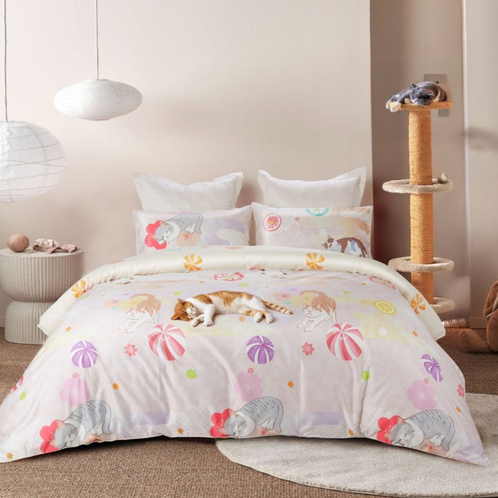 Wrinkle Clear Cotton Anti - mite Bedding (062505) - Natural Home