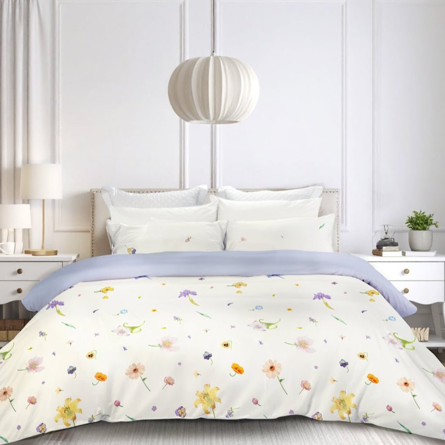 Wrinkle Clear Cotton Anti - mite Bedding - Spring Breeze (062430) - Natural Home