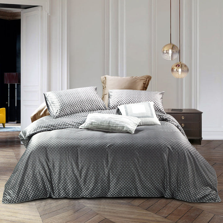 [400 Threads] Pima Cotton Wrinkle Clear Bedding (231806) - Bedset
