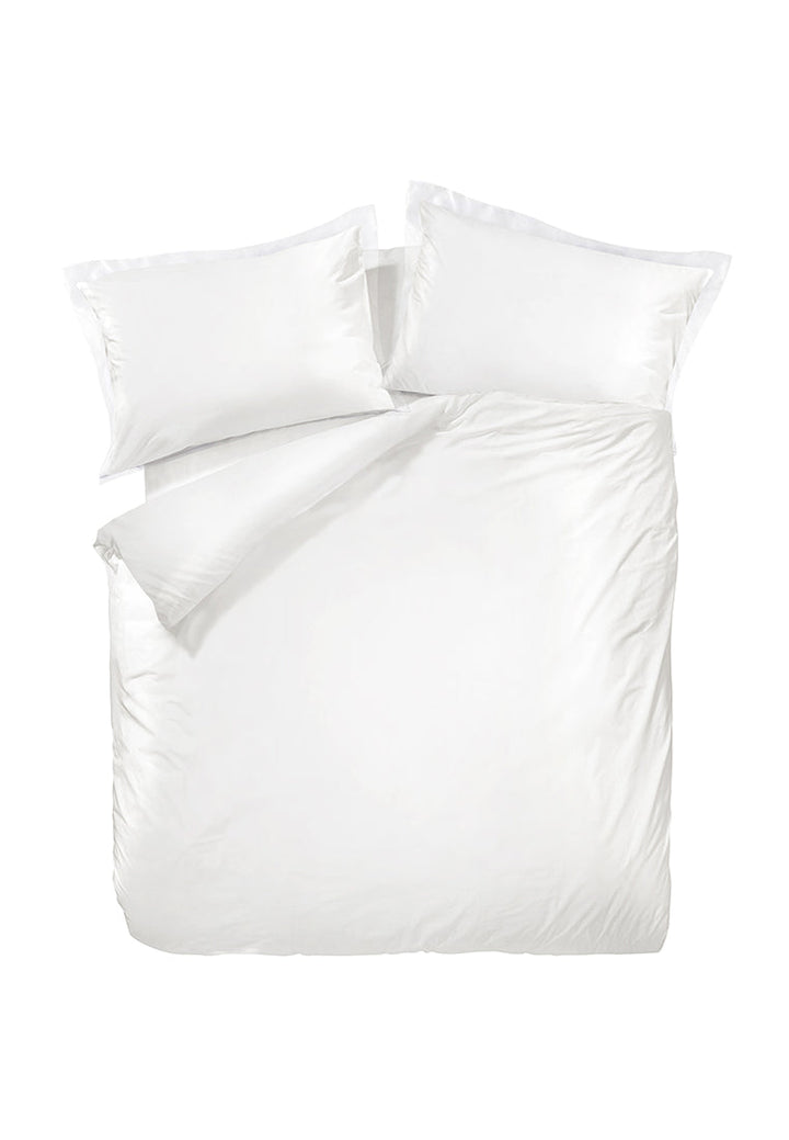 抗菌防螨無皺系列- 純色 - 全套床品套裝 - 白色