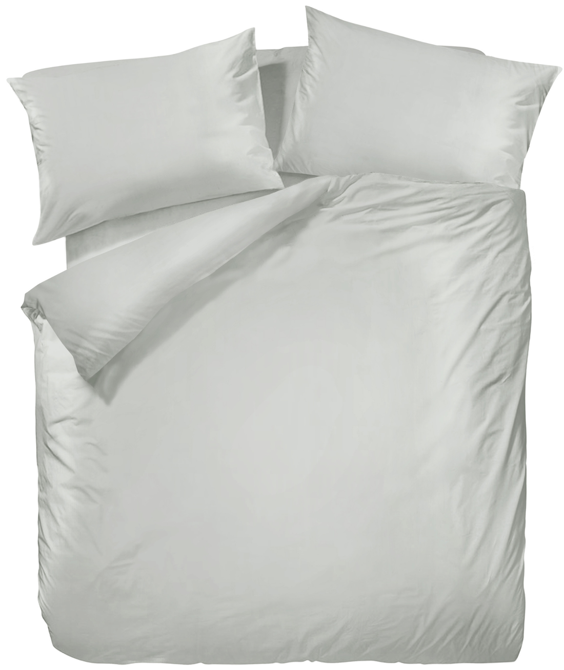 Wrinkle Clear Cotton Anti-mite Plain Color Bedding - Grey (062248)