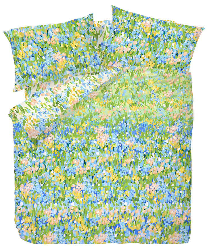 [ Active Fresh ] Wrinkle Clear Printed Pattern (062318) - Bedset - Garden