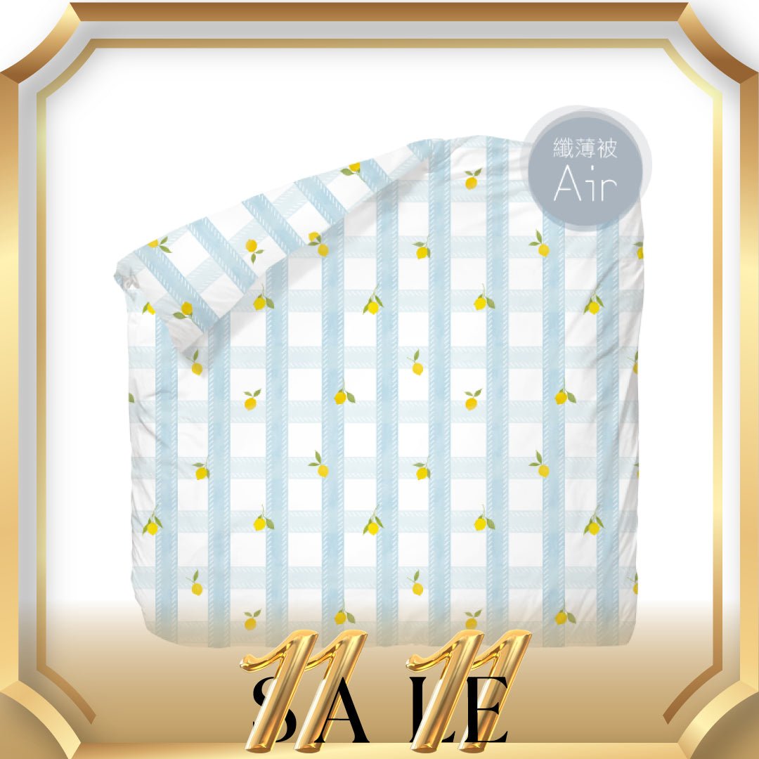 100% Cotton Air Comforter (QPPQ2544) - Fiber Quilt - Natural Home
