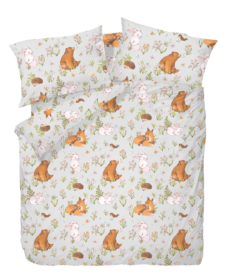 Frattini 100% 純棉系列 動物圖案 (012259) - 床品套裝 - 森林奇遇