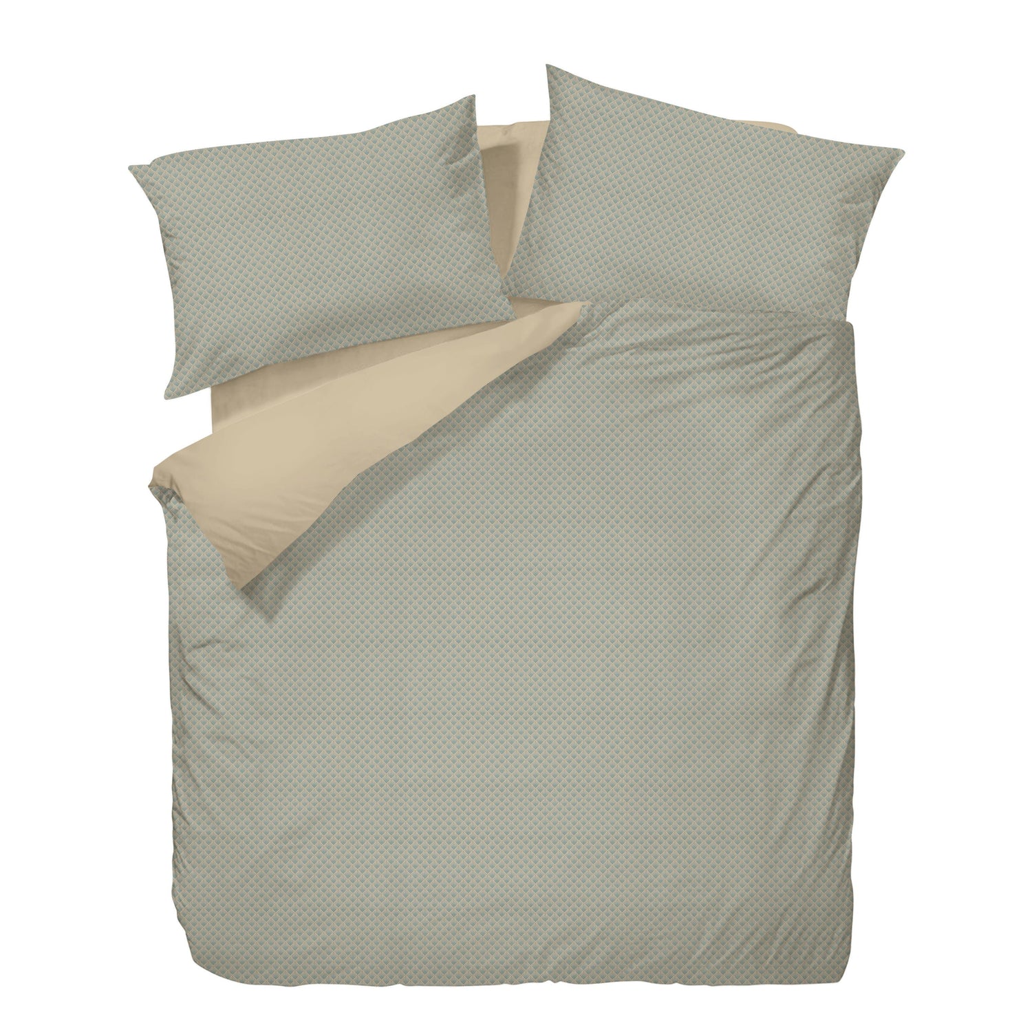 [400 Threads] Pima Cotton Wrinkle Clear Anti - mite Bedding (232004) - Bedset - Natural Home