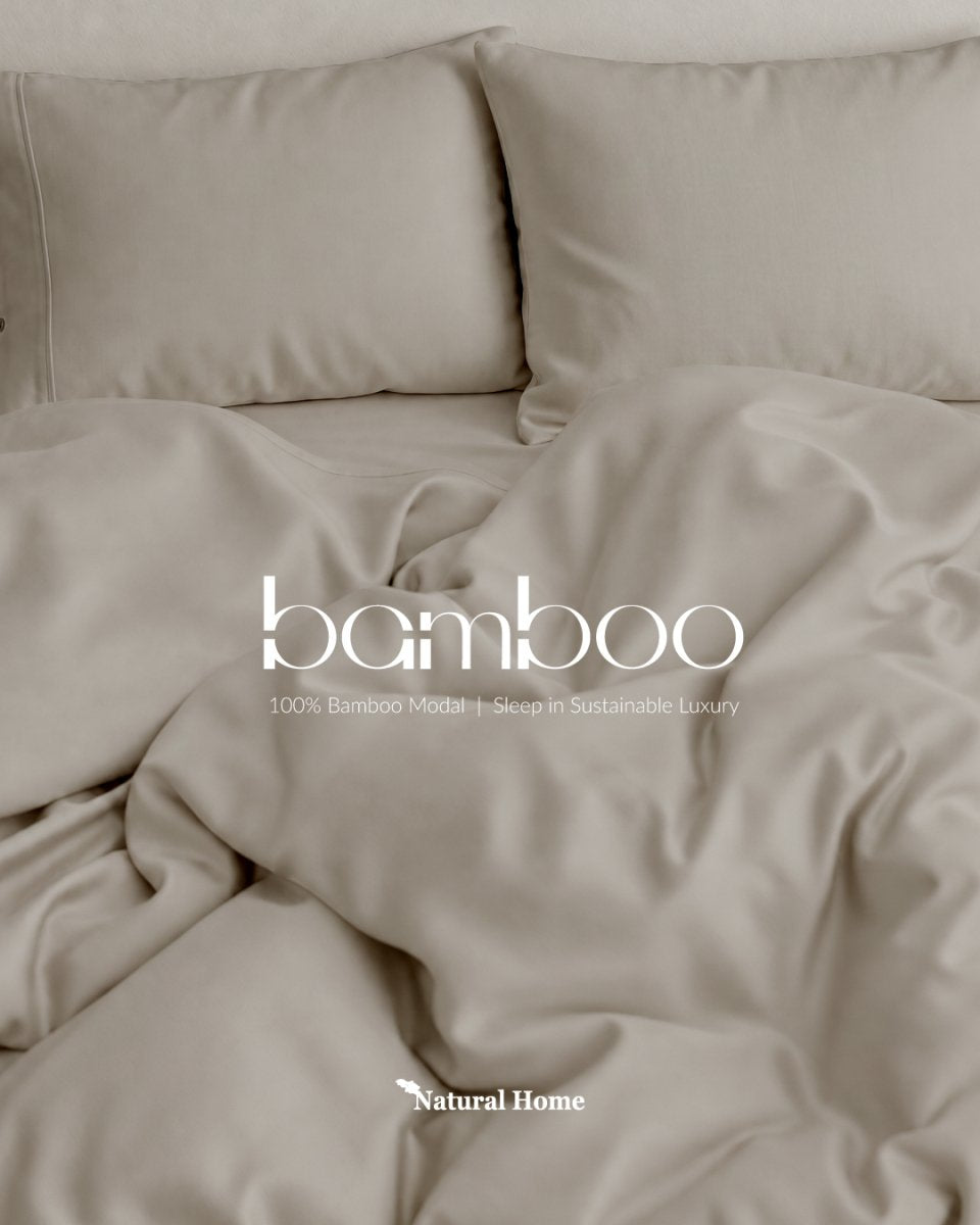 BAMBOO Eco Bed Sheet - Flax Grey (322617)