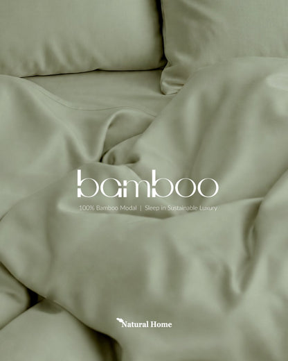 BAMBOO Eco Bed Sheet - Matcha Green (322618)