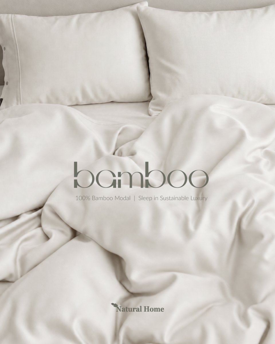 BAMBOO Eco Bed Sheet - Cloud White (322616)