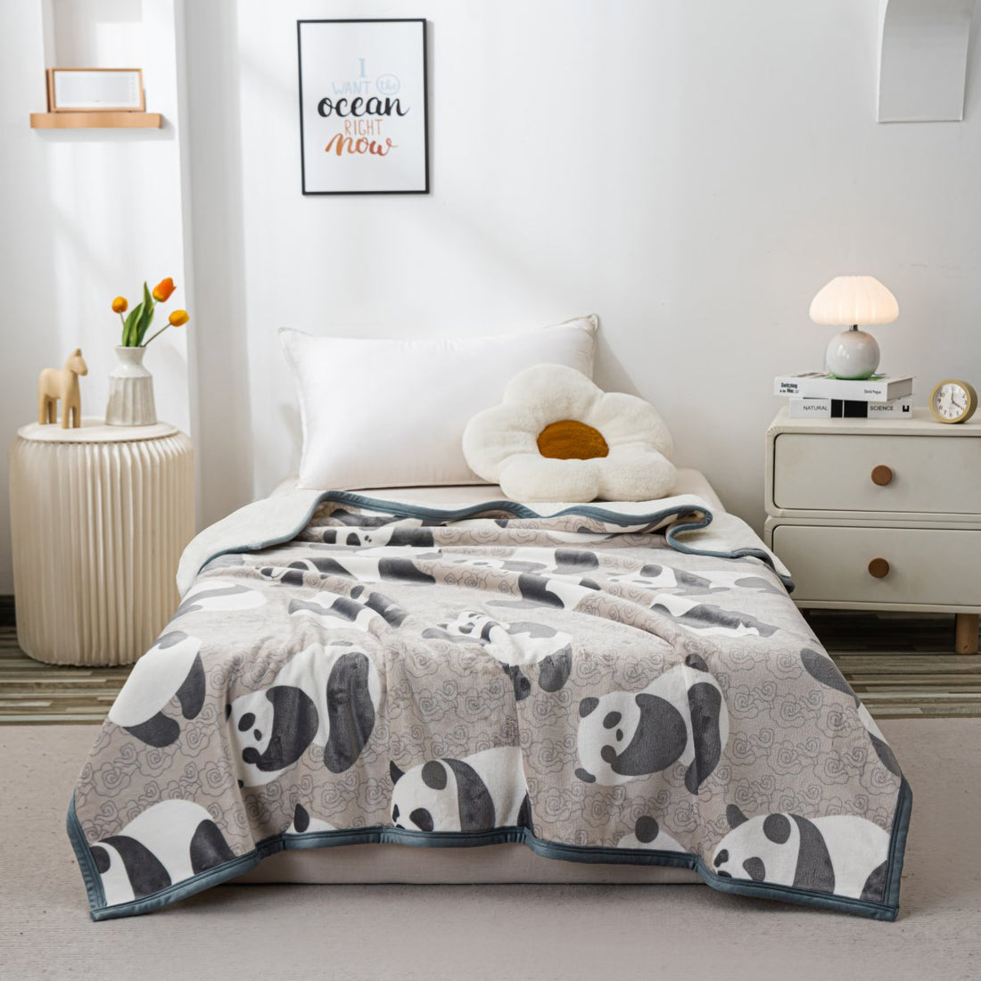 Fleece Blanket (BKCB2362) - Panda