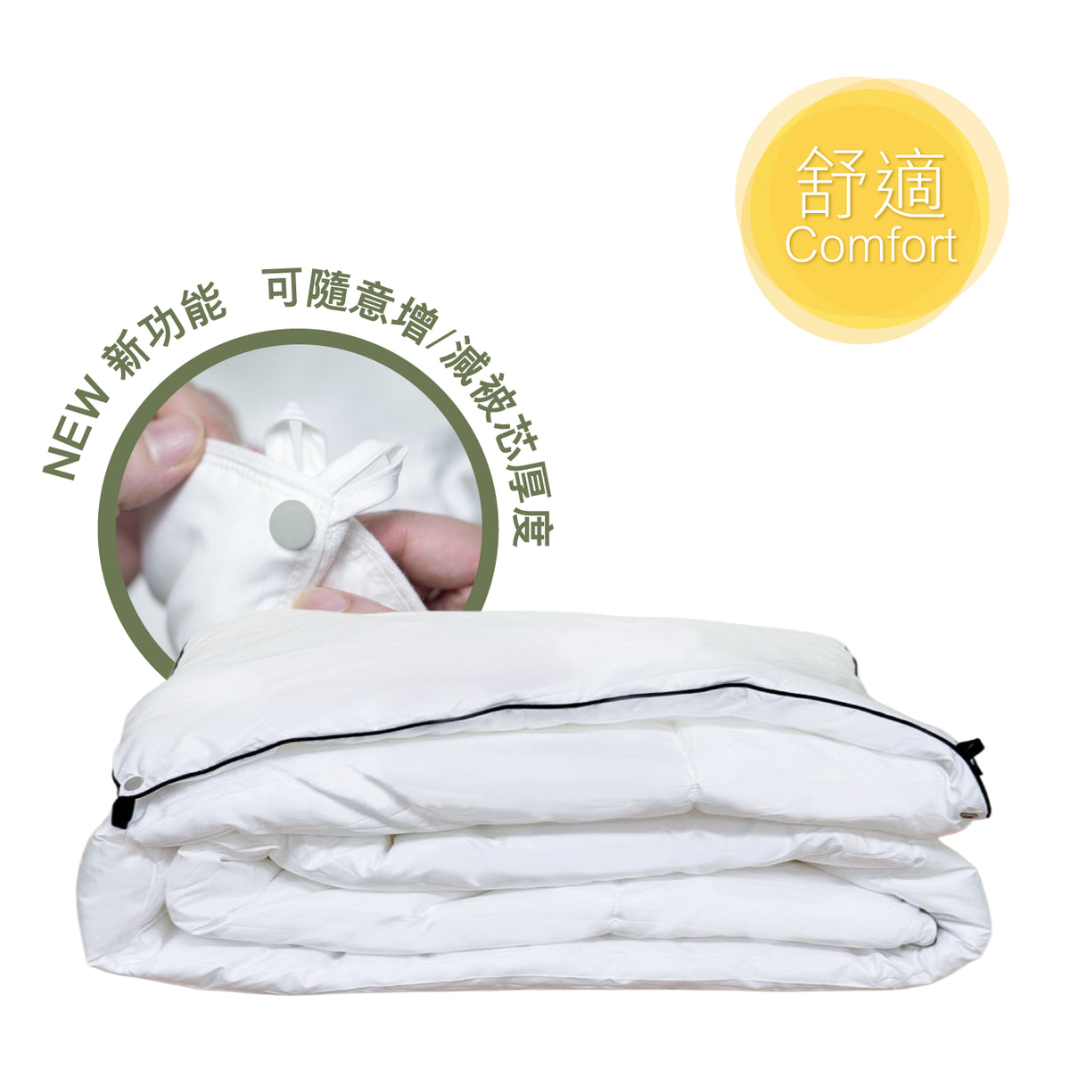 Microfiber 纖絨四季被 (FQQP9007) - 纖維被