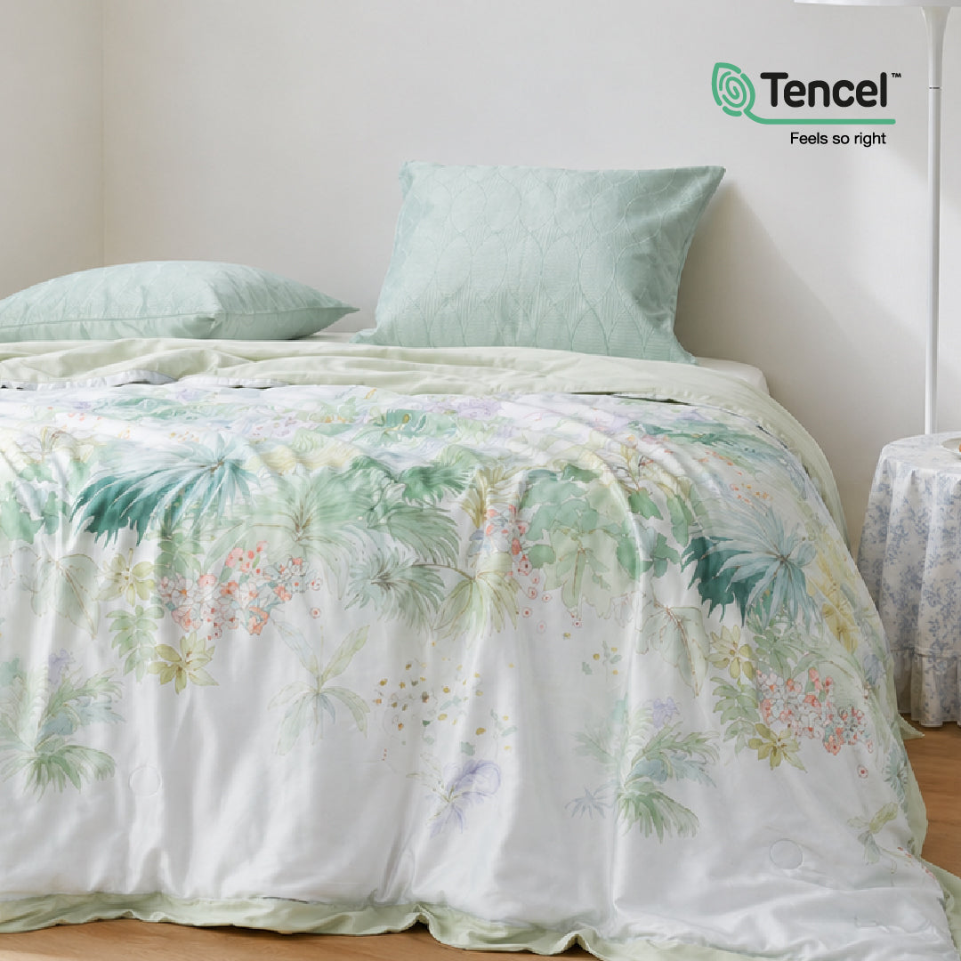 Tencel Antibacterial Summer Quilt (QPPQ2662) - Fiber Quilt