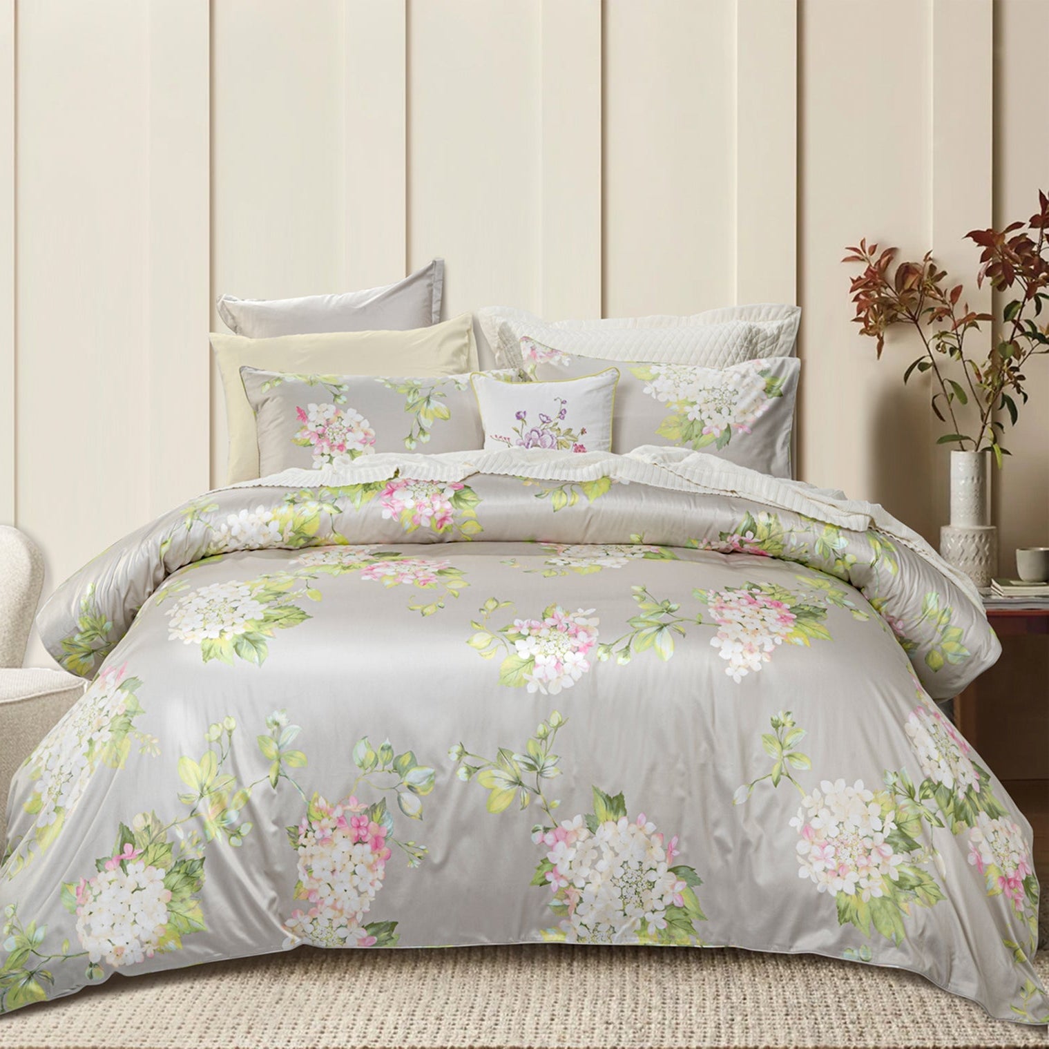 [ Active Fresh ] Wrinkle Clear Painted Pattern (062158) - Bedset - Natural Home