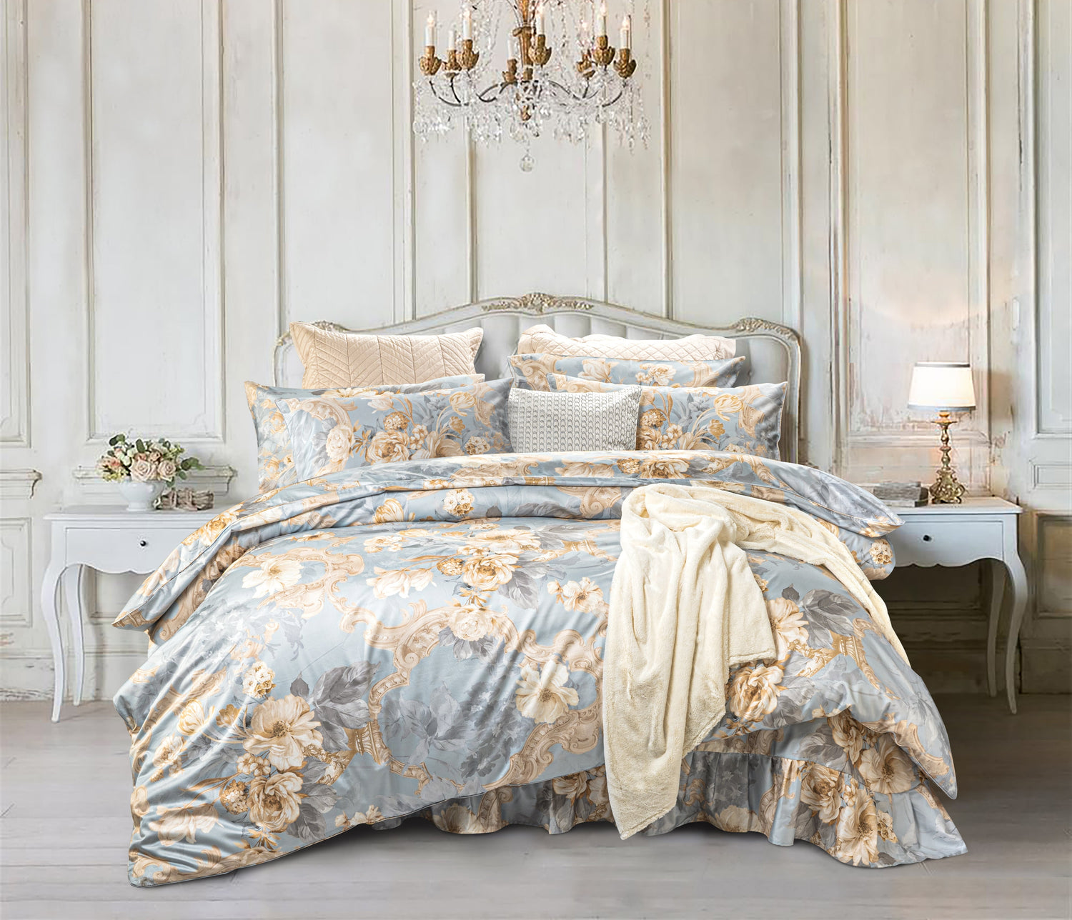 [ Active Fresh ] Wrinkle Clear Printed Pattern (062147) - Bedset - Natural Home