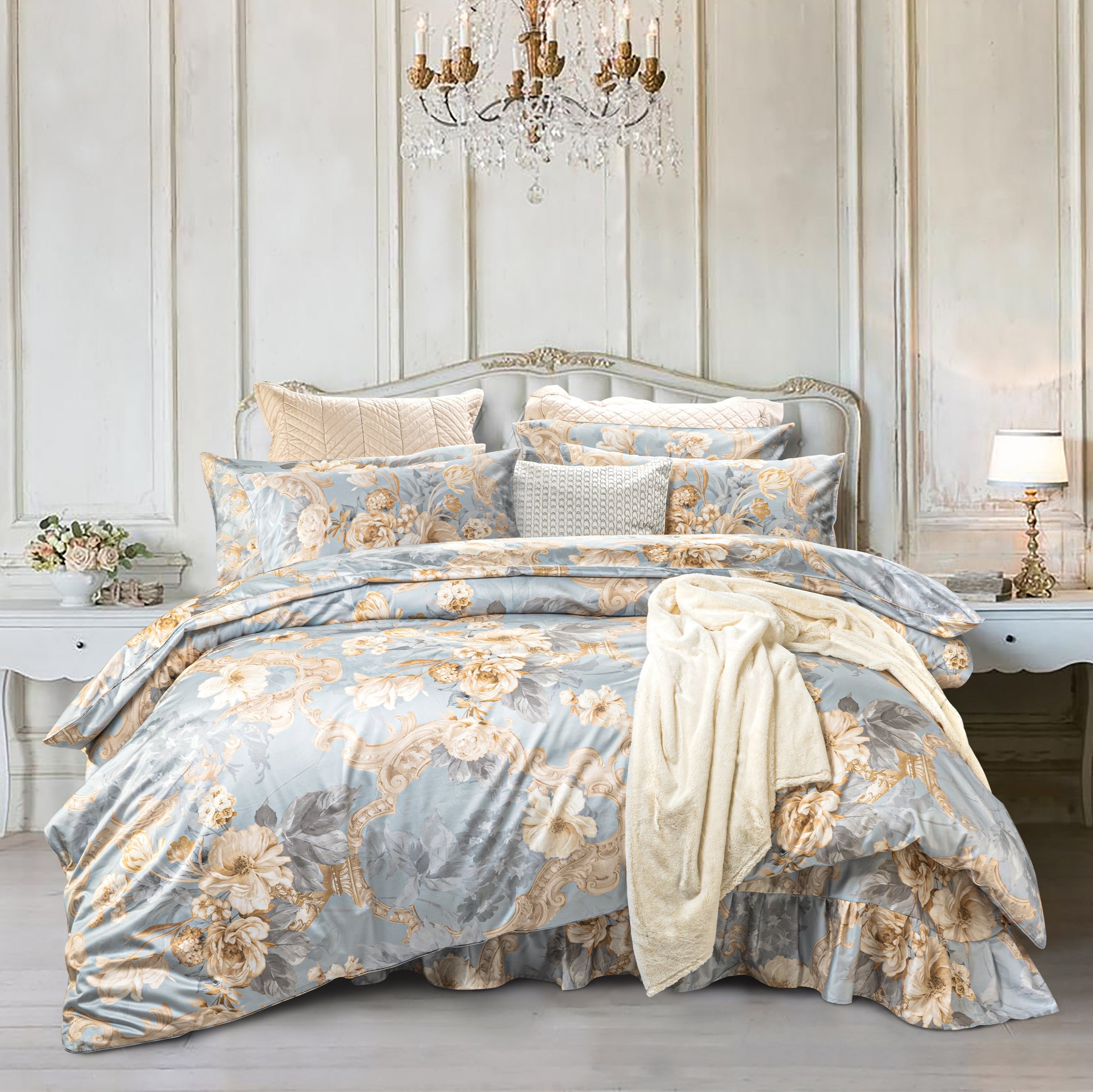 [ Active Fresh ] Wrinkle Clear Printed Pattern (062147) - Bedset - Natural Home