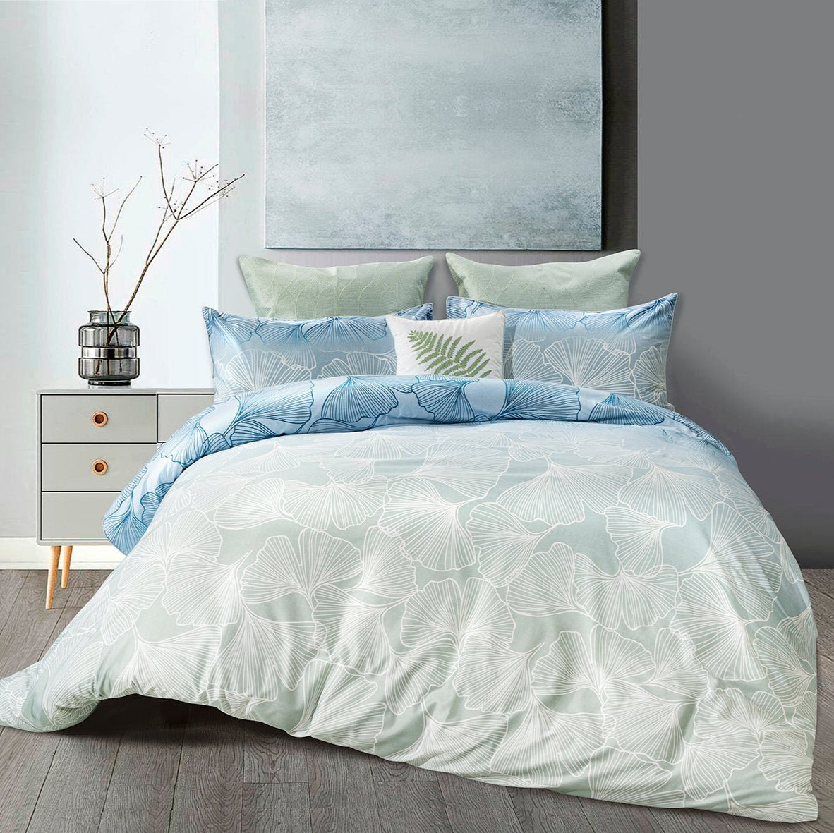 [ Active Fresh ] Wrinkle Clear Printed Pattern (062204) - Bedset - Natural Home