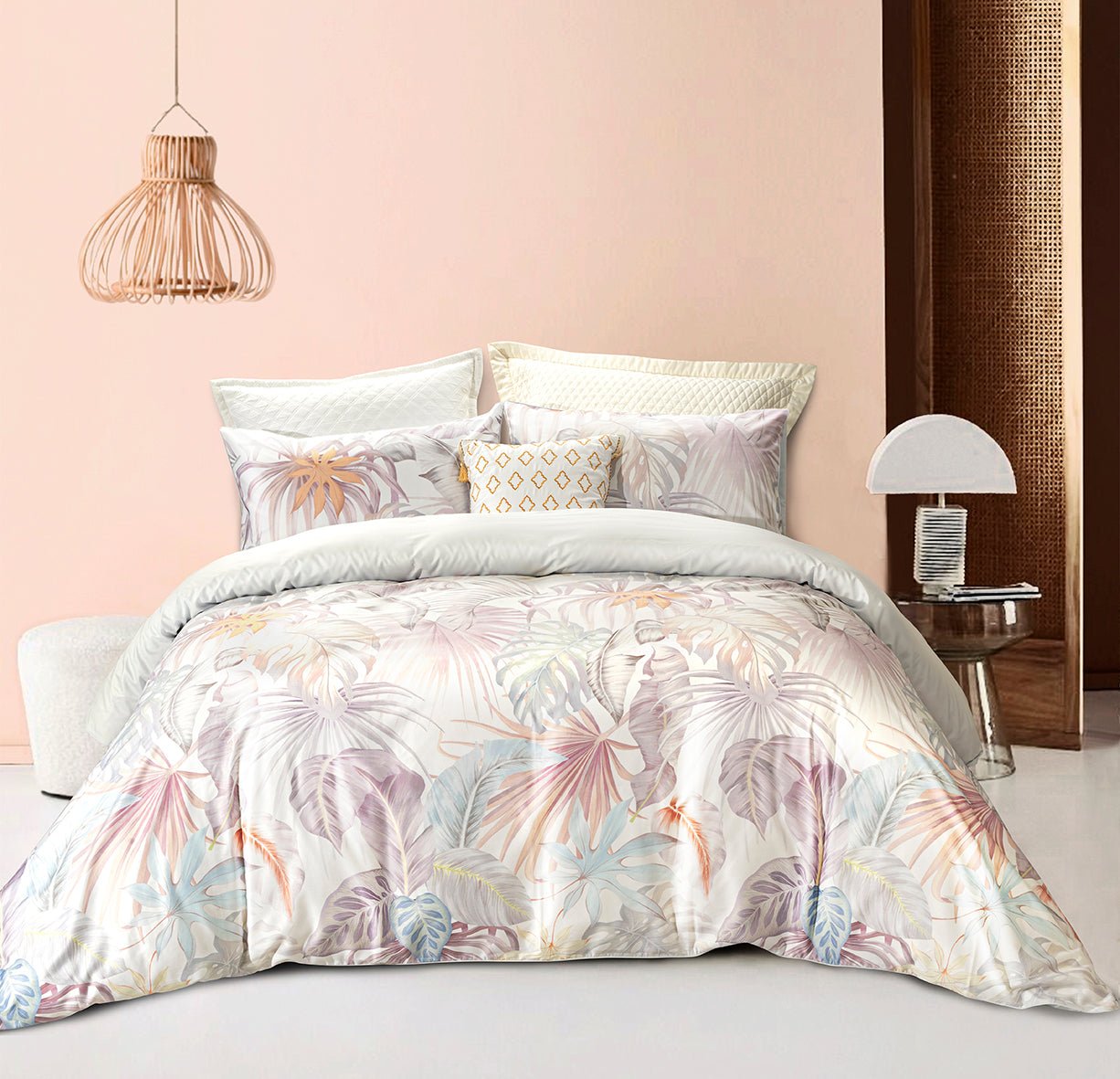 [ Active Fresh ] Wrinkle Clear Printed Pattern (062212) - Bedset - Rainforest - Natural Home