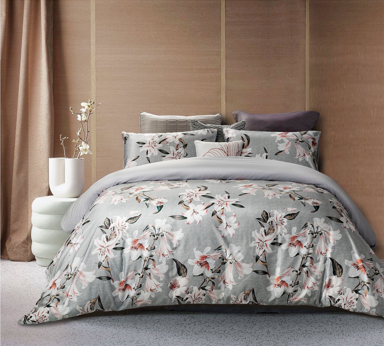 [ Active Fresh ] Wrinkle Clear Printed Pattern (062218) - Bedset - Natural Home