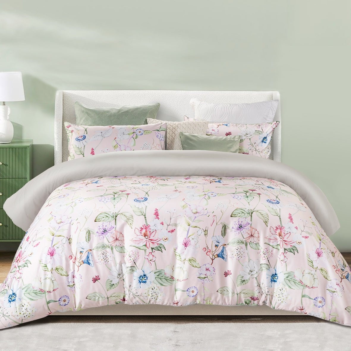 [ Active Fresh ] Wrinkle Clear Printed Pattern (062229) - Bedset - Natural Home