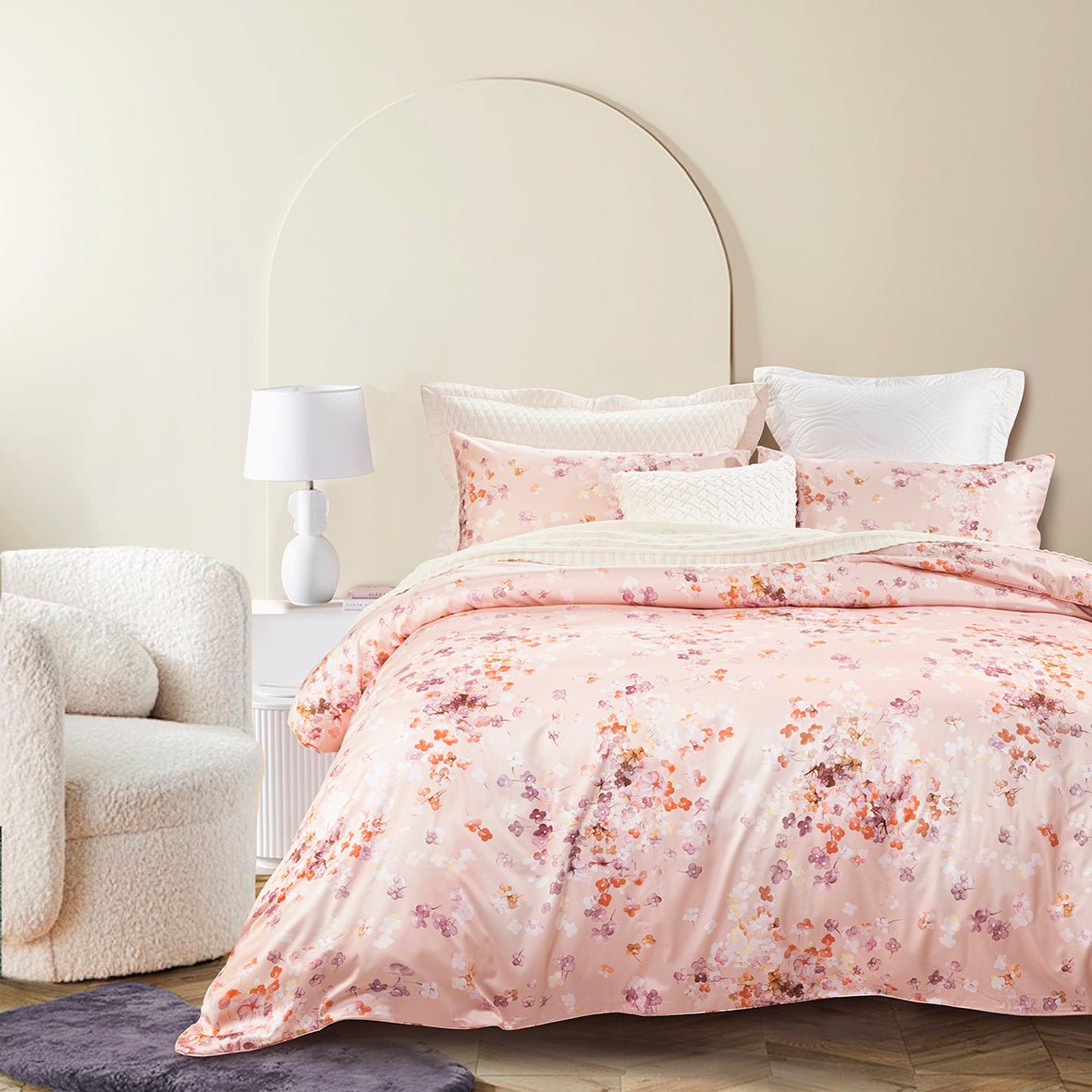 [ Active Fresh ] Wrinkle Clear Printed Pattern (062234) - Bedset - Natural Home