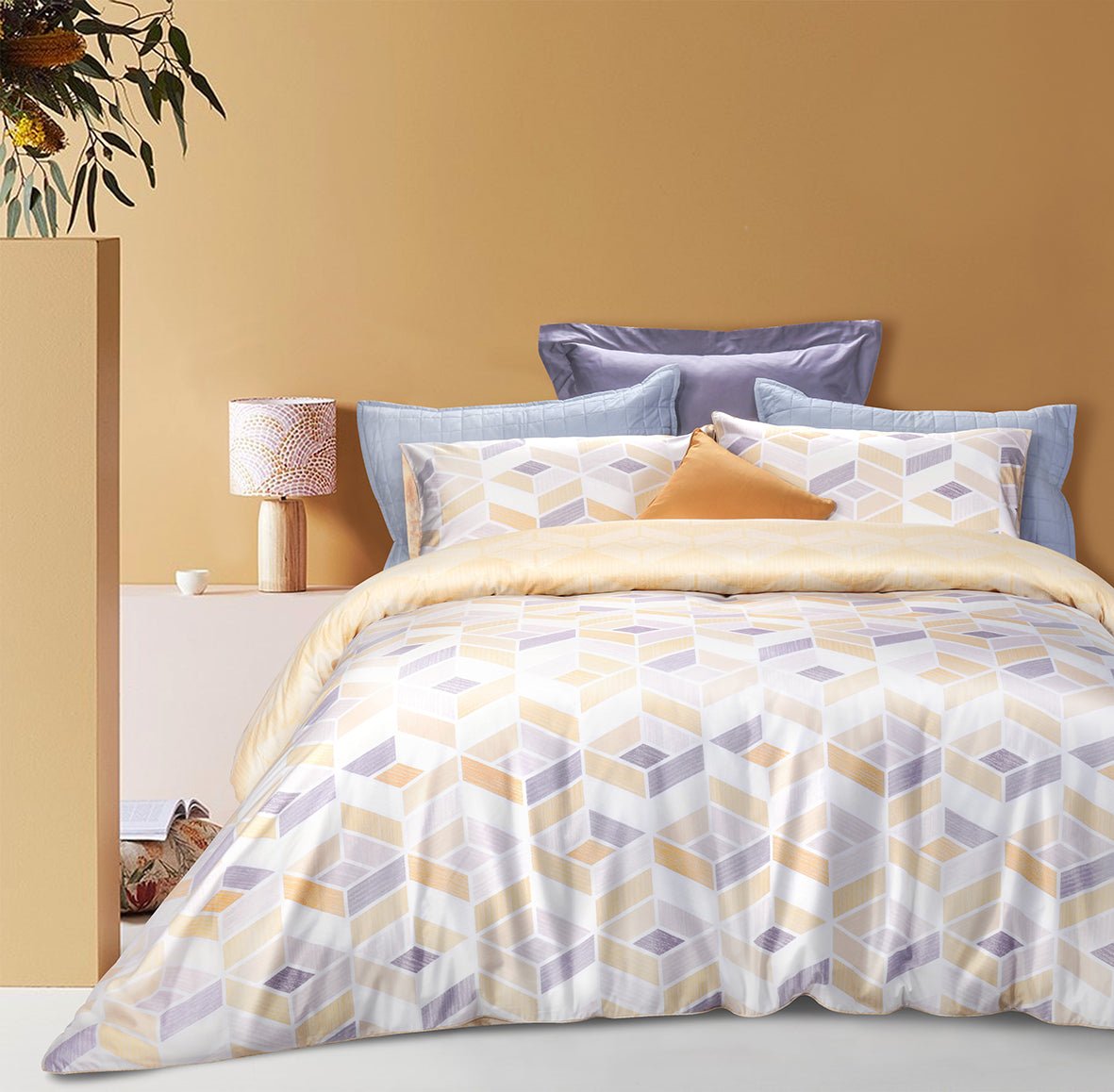 [ Active Fresh ] Wrinkle Clear Printed Pattern (062237) - Bedset - Natural Home