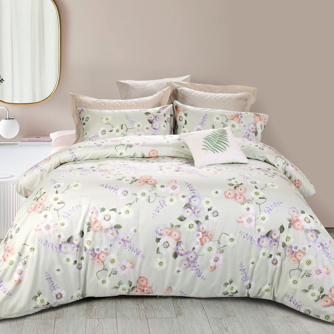 [ Active Fresh ] Wrinkle Clear Printed Pattern (062253) - Bedset - Natural Home