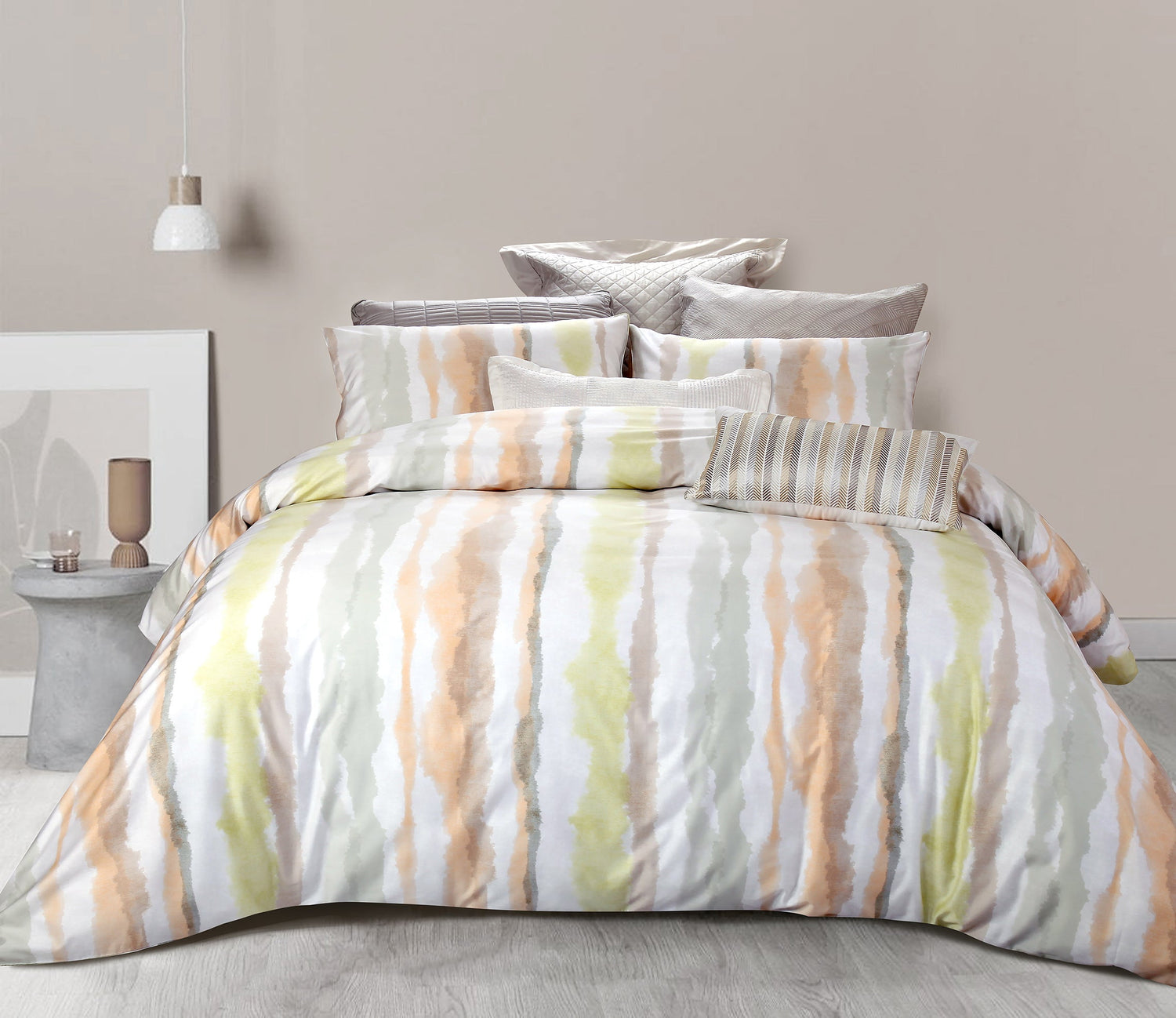 [ Active Fresh ] Wrinkle Clear Printed Pattern (062254) - Bedset - Natural Home