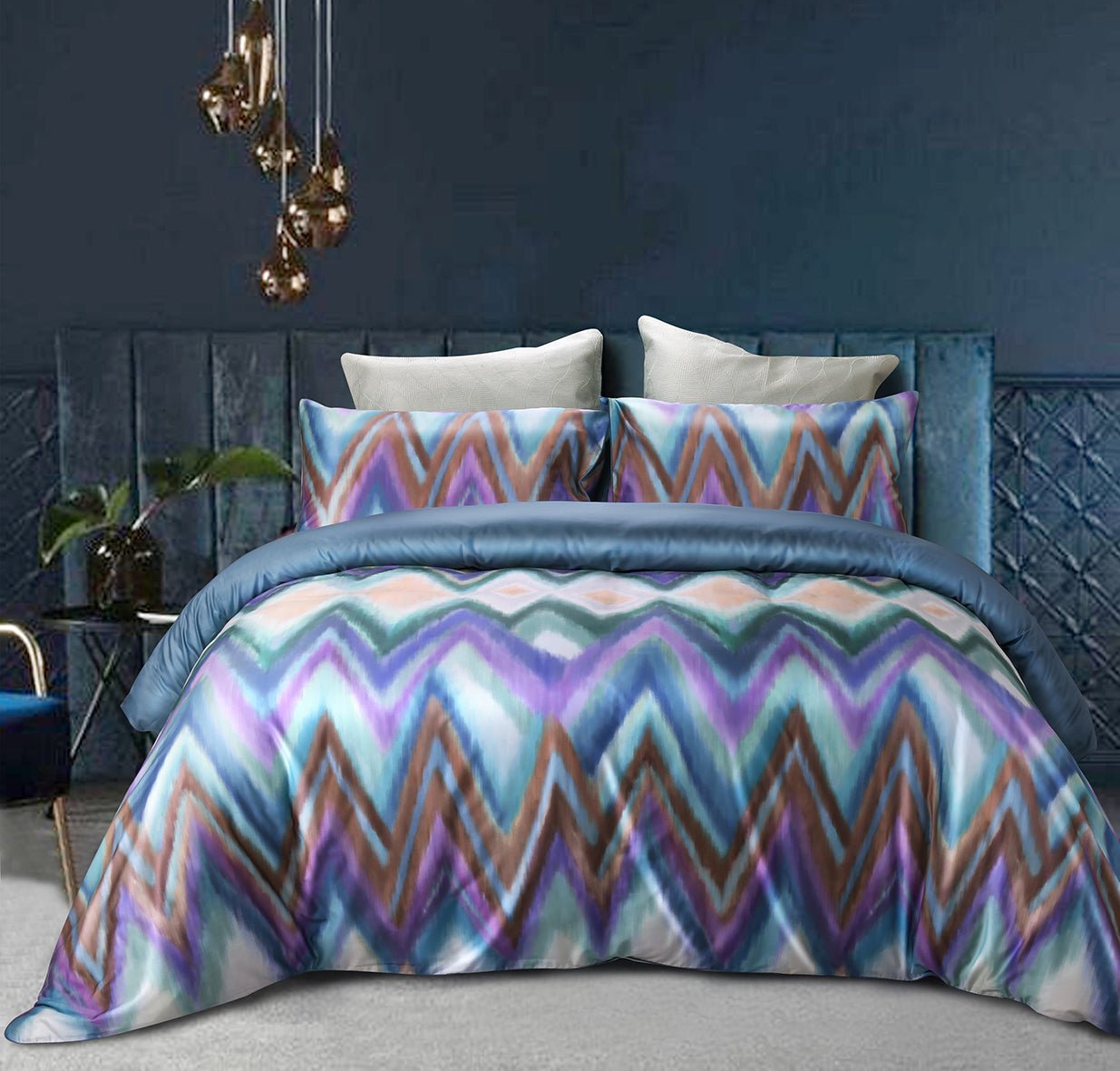 [ Active Fresh ] Wrinkle Clear Printed Pattern (062256) - Bedset - Natural Home