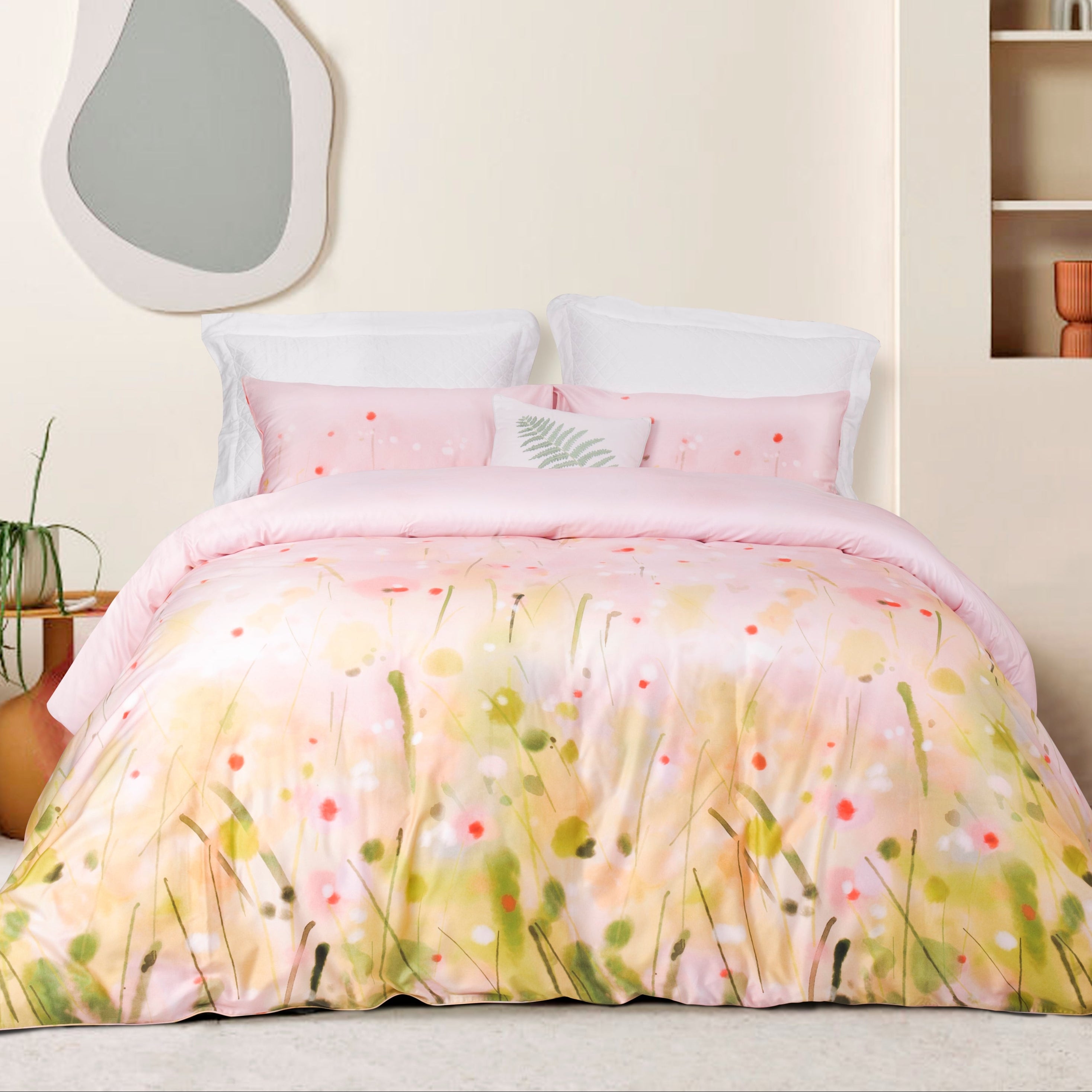 [ Active Fresh ] Wrinkle Clear Printed Pattern (062313) - Bedset - Natural Home
