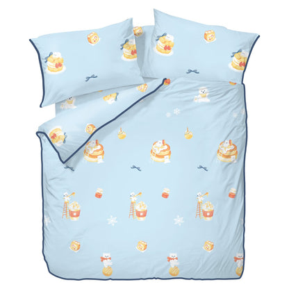 MALLOW Ultra-Soft 100% Cotton Bedding - Polar Bear Café (132549)
