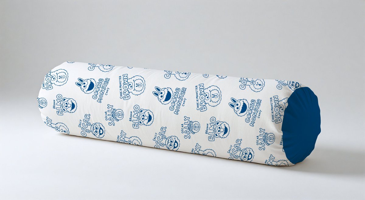Bolster (CUBRSL08S) - Sesame Street x LINE FRIENDS Bedding Collection - Natural Home
