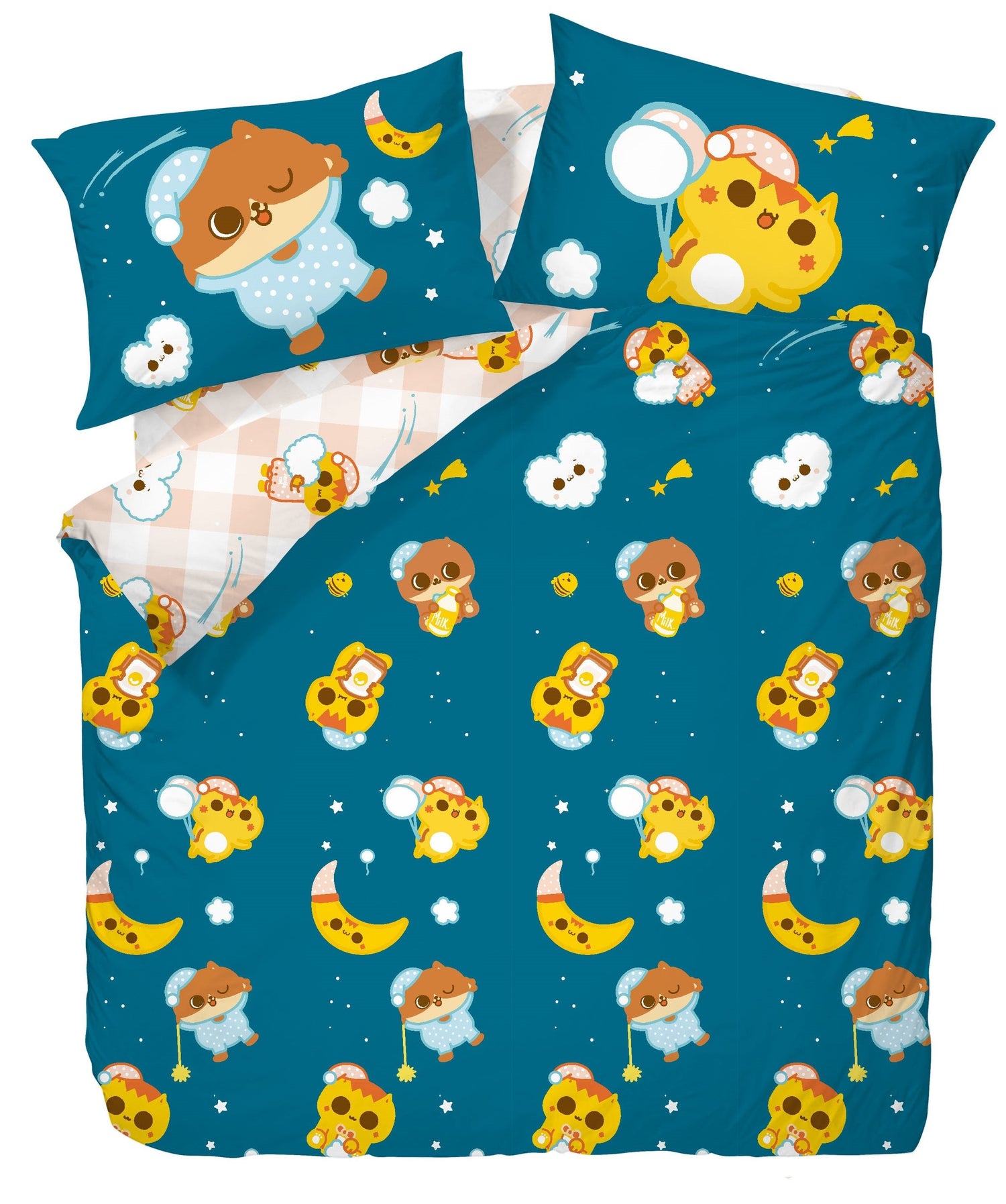 Cartoon Collection Din Dong Active Fresh (BD01DD04) - Bedset - DinDong Sleep - Natural Home