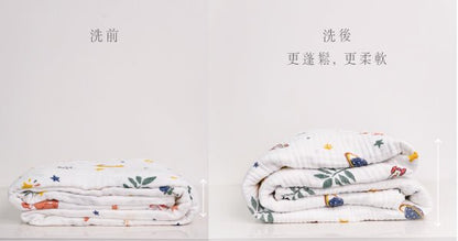 Cotton Gauze Blanket (BKGT2583T) - Natural Home