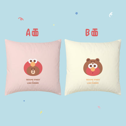 Cushion (CCCUSL01 - 05) - Sesame Street x LINE FRIENDS Bedding Collection - Natural Home