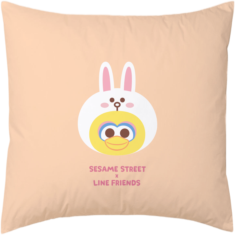 Cushion (CCCUSL01 - 05) - Sesame Street x LINE FRIENDS Bedding Collection - Natural Home