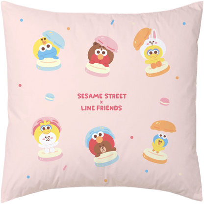 Cushion (CCCUSL01 - 05) - Sesame Street x LINE FRIENDS Bedding Collection - Natural Home