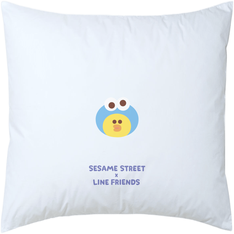 Cushion (CCCUSL01 - 05) - Sesame Street x LINE FRIENDS Bedding Collection - Natural Home