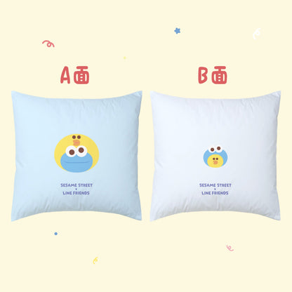 Cushion (CCCUSL01 - 05) - Sesame Street x LINE FRIENDS Bedding Collection - Natural Home