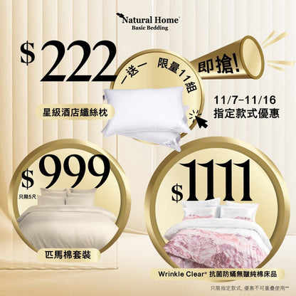 Deluxe Hotel Microfiber Pillow (PW129000S) - Natural Home