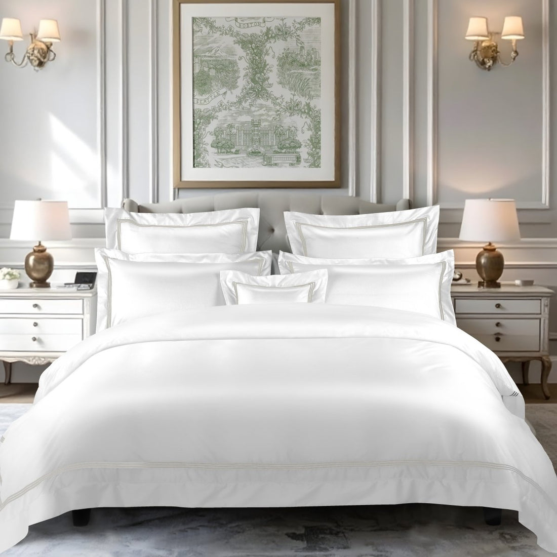 Deluxe Wrinkle Clear Anti - mite Bedding (292243) - Natural Home
