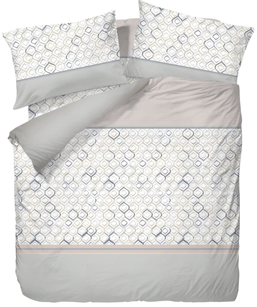 [Double] Fitted Sheet with Pillowcases - Outlet - Natural Home