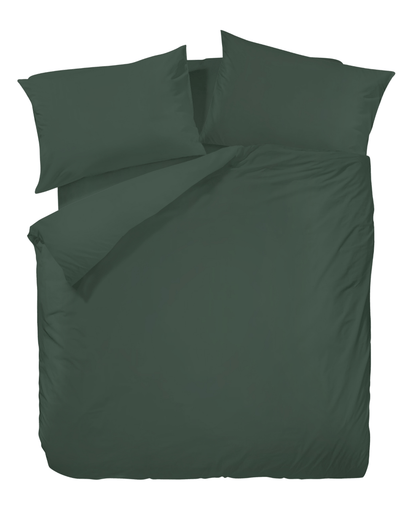 Egyptian Cotton Wrinkle Clear Anti - mite Bedding - Dark Green (312434) - Natural Home