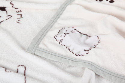 Fleece Blanket (BKCB2586) - Meow meow world - Natural Home