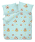 Frattini 100% Cotton Animal Pattern - Capybara in Hot Spring (012408) - Natural Home